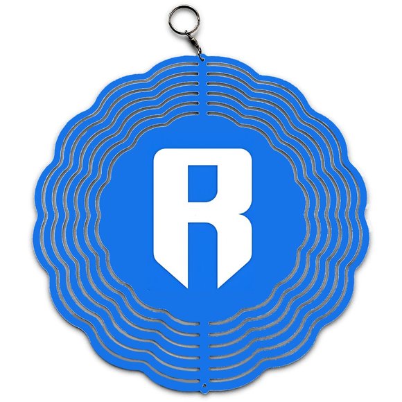 RON Coin Digital Currency Logo Design Wind Spinner - Picture 1 of 3